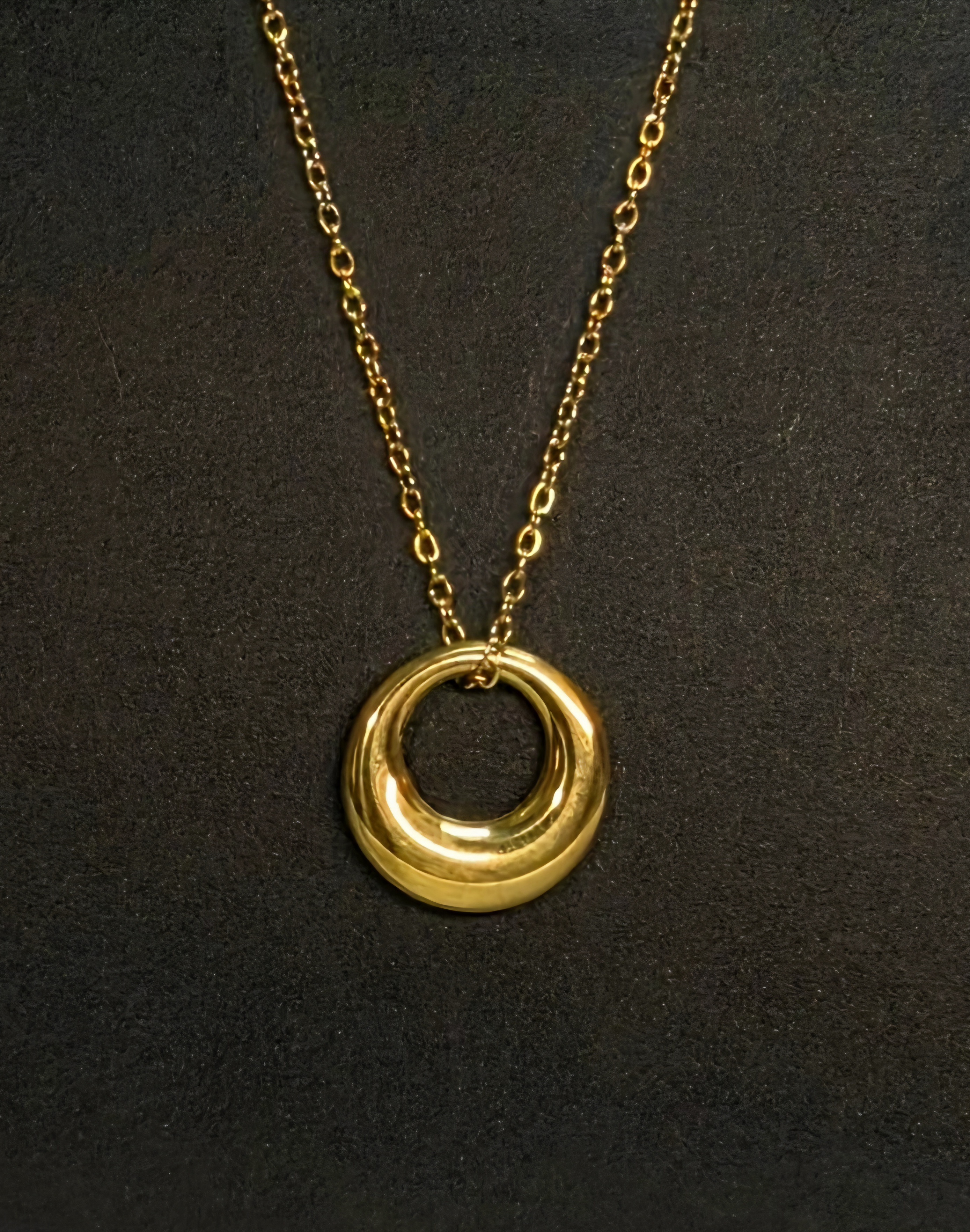 Golden Clover Necklace — view 3
